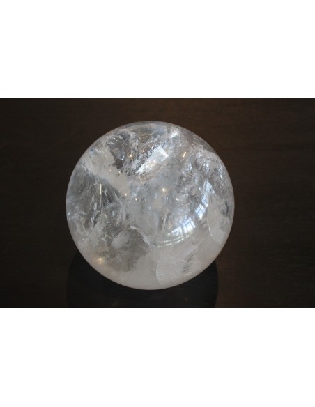 Kugel Bergkristall Extra-Qualität Ø ca. 60 - 70 mm
Gewicht ca. 330 - 1300 g / Stück