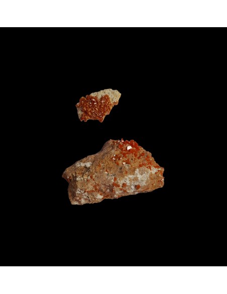Vanadinit - Stücke Größe von ca. 1 bis 7 cm Marokko