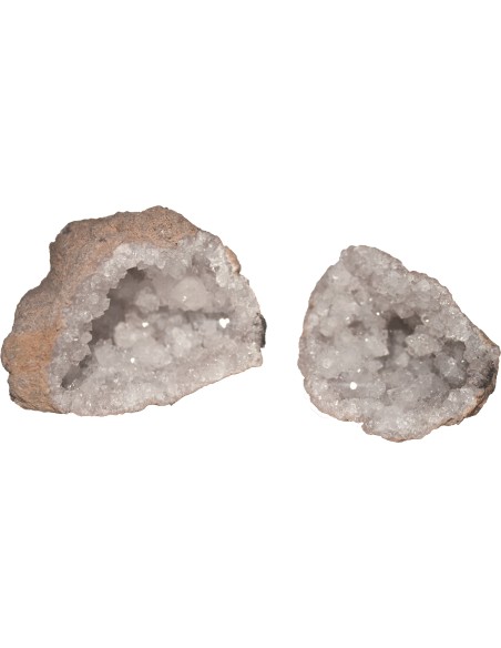 Quarzdrusen roh - ca. 8 bis 12 cm Aouli Marokko