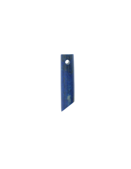 Anhänger Stift aus Lapis Lazuli Stift Ø ca. 7 - 10 mm
Länge ca. 30 - 50 mm
Ø Bohrung ca. 2,5 mm