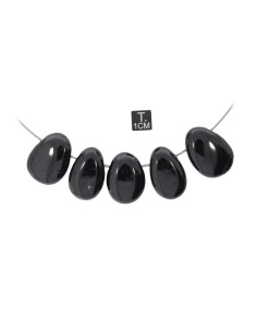 Trommelstein Turmalin schwarz gebohrt ovale Formen

A-Qualität

Brasilien