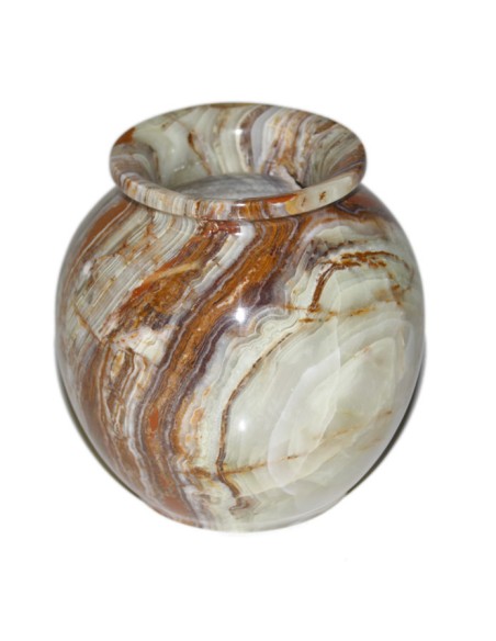 Vase aus Onyxmarmor - ca. 10x10 cm/ 4x4 inch
Pakistan