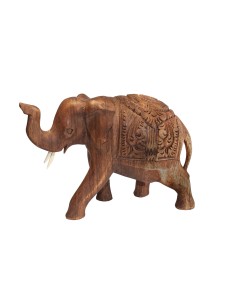 Elefant mit Gravur 15 cm, Suarholz