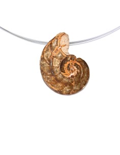 Anhänger gebohrt - Ammoniten groß