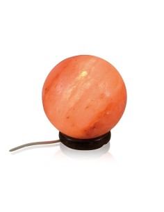 Salzkristall-Lampe Kugel ca. 15 cm